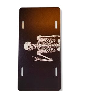 Skelaton LICENSE PLATE